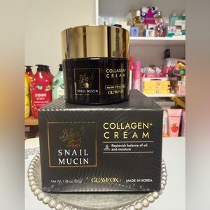 Glamfox Black Snail +Collagen Cream 1.76 oz